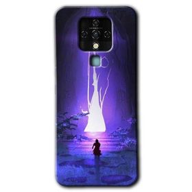 Tecno Camon 16 Wanderer Silhouette Baskılı Uyumlu Silikon Kılıf