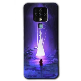 Tecno Camon 16 Wanderer Silhouette Baskılı Uyumlu Silikon Kılıf
