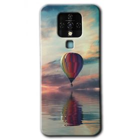 Tecno Camon 16 Zeplin Baskılı Uyumlu Silikon Kılıf