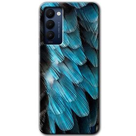 Tecno Camon 18 9D Tüyler Baskılı Uyumlu Silikon Kılıf