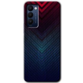 Tecno Camon 18 Abstract 4 Baskılı Uyumlu Silikon Kılıf