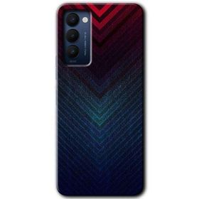 Tecno Camon 18 Abstract 4 Baskılı Uyumlu Silikon Kılıf