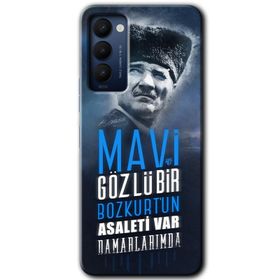 Tecno Camon 18 Bezdum Da Baskılı Uyumlu Silikon Kılıf