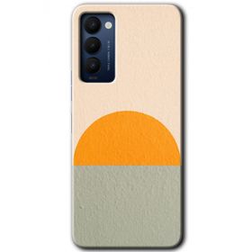Tecno Camon 18 Color Wall Baskılı Uyumlu Silikon Kılıf