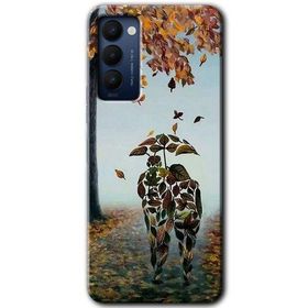 Tecno Camon 18 Doğadan Aşk Baskılı Uyumlu Silikon Kılıf