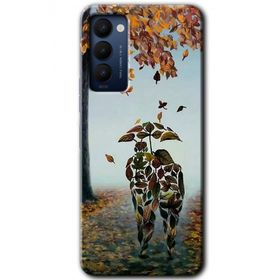 Tecno Camon 18 Doğadan Aşk Baskılı Uyumlu Silikon Kılıf