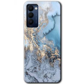 Tecno Camon 18 Eski Mermer Baskılı Uyumlu Silikon Kılıf