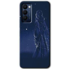 Tecno Camon 18 Gecenin Kraliçesi Baskılı Uyumlu Silikon Kılıf