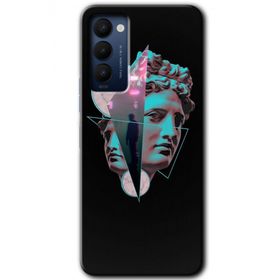 Tecno Camon 18 Heykel Baskılı Uyumlu Silikon Kılıf
