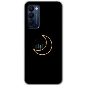 Tecno Camon 18 İyi Geceler Baskılı Uyumlu Silikon Kılıf
