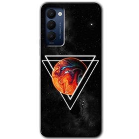 Tecno Camon 18 Kızıl Gezegen Baskılı Uyumlu Silikon Kılıf