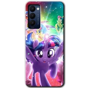 Tecno Camon 18 Pony Baskılı Uyumlu Silikon Kılıf