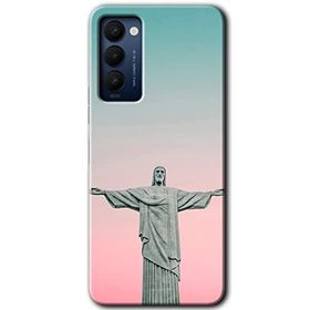 Tecno Camon 18 Rio Baskılı Uyumlu Silikon Kılıf