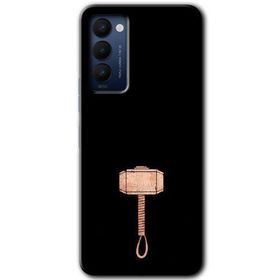 Tecno Camon 18 Thor Çekiç Baskılı Uyumlu Silikon Kılıf