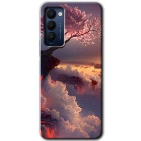 Tecno Camon 18 Uçurumdaki Hayat Baskılı Uyumlu Silikon Kılıf