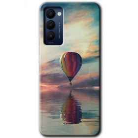 Tecno Camon 18 Zeplin Baskılı Uyumlu Silikon Kılıf