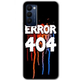 Tecno Camon 18P 404 Error Baskılı Uyumlu Silikon Kılıf