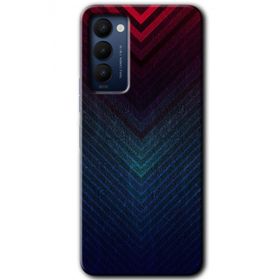 Tecno Camon 18P Abstract 4 Baskılı Uyumlu Silikon Kılıf