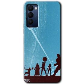 Tecno Camon 18P Avengers Team Baskılı Uyumlu Silikon Kılıf