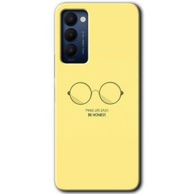 Tecno Camon 18P Be Honest Baskılı Uyumlu Silikon Kılıf