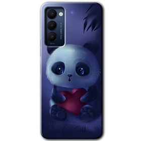 Tecno Camon 18P Bebek Panda Baskılı Uyumlu Silikon Kılıf