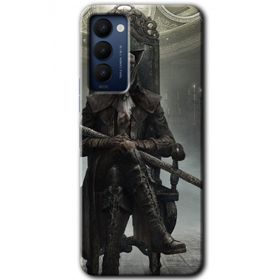 Tecno Camon 18P Bloodborne Hunters Baskılı Uyumlu Silikon Kılıf