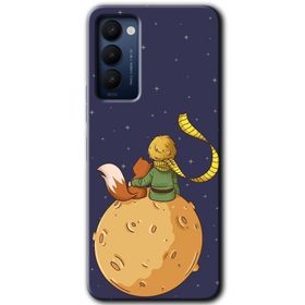 Tecno Camon 18P Dalga Baskılı Uyumlu Silikon Kılıf