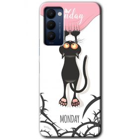 Tecno Camon 18P Dark Sunday Baskılı Uyumlu Silikon Kılıf