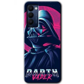 Tecno Camon 18P Darth Vader Baskılı Uyumlu Silikon Kılıf