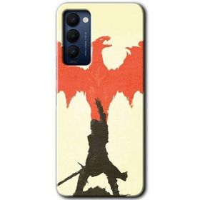 Tecno Camon 18P Dragon Hunter 1 Baskılı Uyumlu Silikon Kılıf