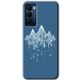 Tecno Camon 18P İceberg Baskılı Uyumlu Silikon Kılıf