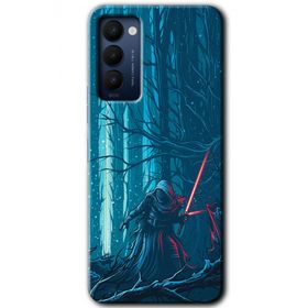 Tecno Camon 18P Jedi Baskılı Uyumlu Silikon Kılıf