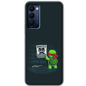 Tecno Camon 18P Kaplumbağa Avcısı Baskılı Uyumlu Silikon Kılıf