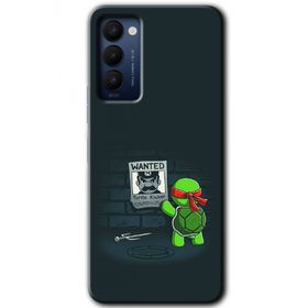 Tecno Camon 18P Kaplumbağa Avcısı Baskılı Uyumlu Silikon Kılıf