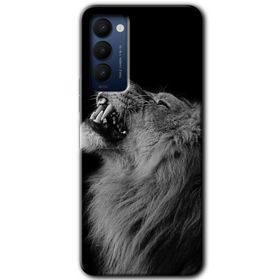 Tecno Camon 18P Mat Çiçek Baskılı Uyumlu Silikon Kılıf