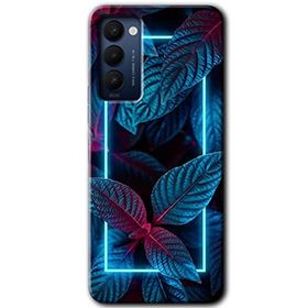 Tecno Camon 18P Mekanik Yaprak 4 Baskılı Uyumlu Silikon Kılıf