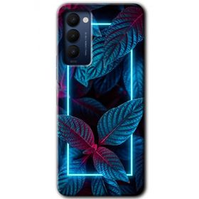 Tecno Camon 18P Mekanik Yaprak 4 Baskılı Uyumlu Silikon Kılıf