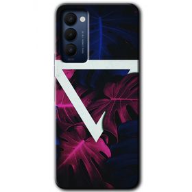 Tecno Camon 18P Mekanik Yaprak Baskılı Uyumlu Silikon Kılıf