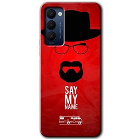 Tecno Camon 18P Say My Name Baskılı Uyumlu Silikon Kılıf