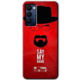 Tecno Camon 18P Say My Name Baskılı Uyumlu Silikon Kılıf