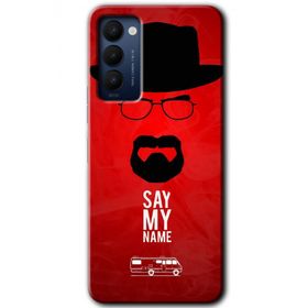 Tecno Camon 18P Say My Name Baskılı Uyumlu Silikon Kılıf