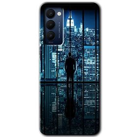 Tecno Camon 18P Şehir Manzarası Baskılı Uyumlu Silikon Kılıf