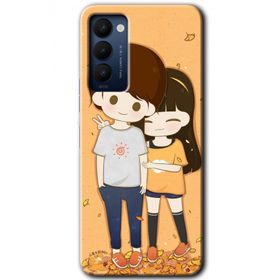 Tecno Camon 18P Şıpsevdi Çift Baskılı Uyumlu Silikon Kılıf