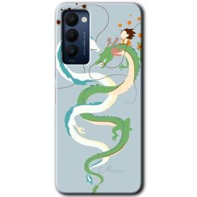 Tecno Camon 18P Snake Friendship Baskılı Uyumlu Silikon Kılıf