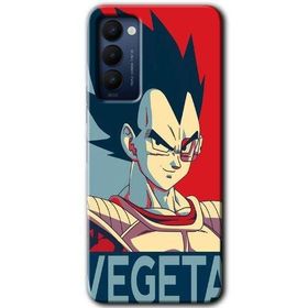 Tecno Camon 18P Vegeta Baskılı Uyumlu Silikon Kılıf