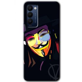 Tecno Camon 18P Vendetta Baskılı Uyumlu Silikon Kılıf
