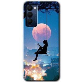 Tecno Camon 18P Yalnız Kadın Baskılı Uyumlu Silikon Kılıf