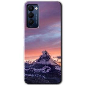 Tecno Camon 18P Zirve Baskılı Uyumlu Silikon Kılıf