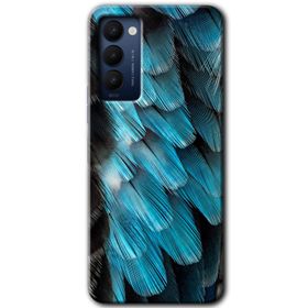 Tecno Camon 18T 9D Tüyler Baskılı Uyumlu Silikon Kılıf