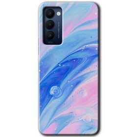 Tecno Camon 18T Art Design 38 Baskılı Uyumlu Silikon Kılıf